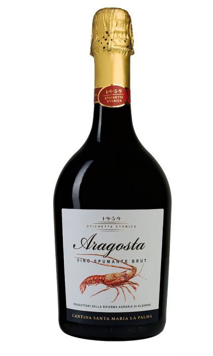 SANTA MARIA La Palma - Aragosta Vino Spumante Brut 0,75l